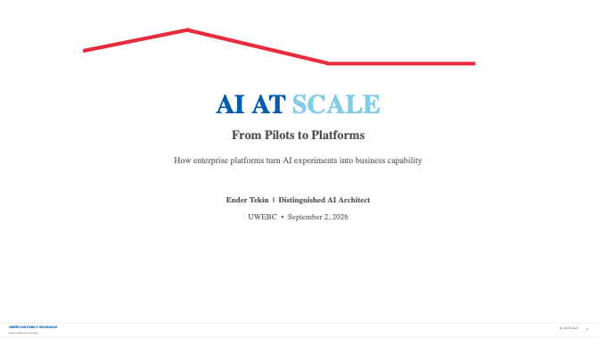 3. Slides: AI at Scale - Ender Tekin, American Family Insurance thumbnail